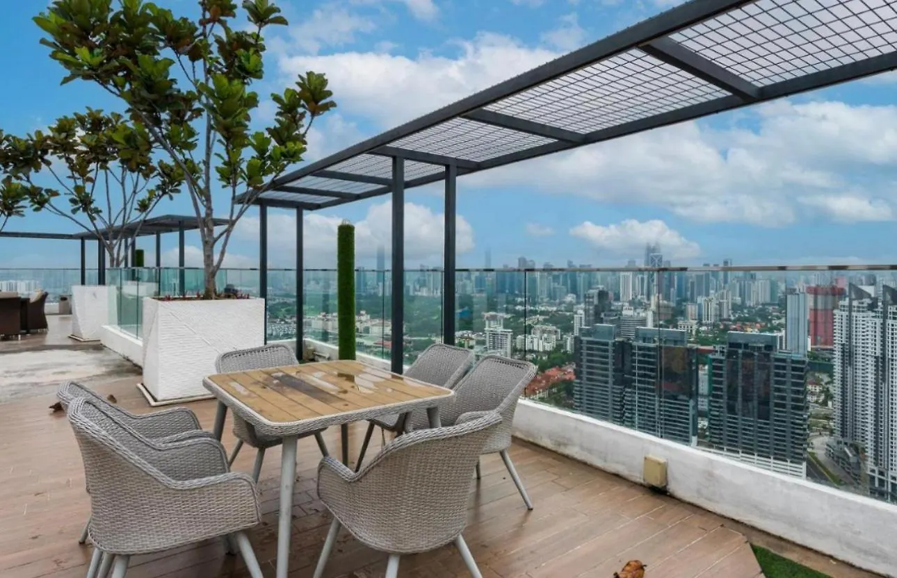 شقة Reizz Condo 2R2B Klcc Ampang, Embassy, Kl Tower City View كوالالمبور